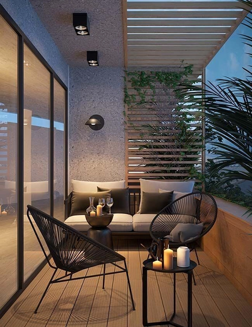 5 Small Outdoor Spaces That Will Inspire You To Create Your Own Outdoor Living Room