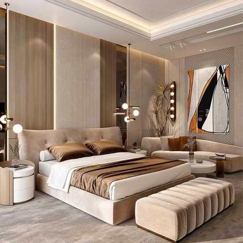 Bedroom Interior Decor Design by VoluStudios