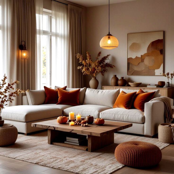 پالت رنگی پاییز ۱۴۰۴ برای دکوراسیون داخلی