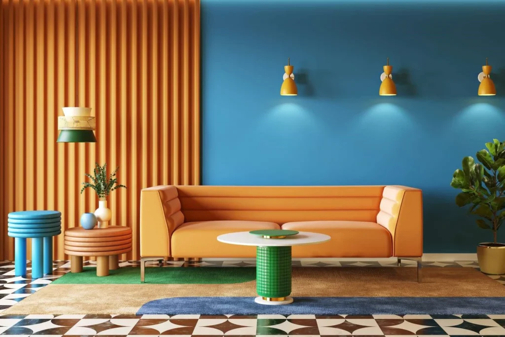 آشنایی با سبک دوپامین در دکوراسیون داخلی